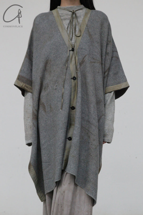 MUTEDANCE cashmere jacket MD23FW81 gray PM94